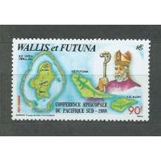 Wallis y Futuna - Aereo Yvert 163 ** Mnh