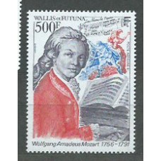 Wallis y Futuna - Aereo Yvert 172 ** Mnh Personaje. Música. Mozart