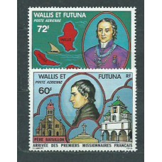 Wallis y Futuna - Aereo Yvert 82/3 * Mh Personaje