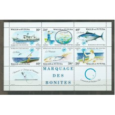 Wallis y Futuna - Hojas Yvert 2 ** Mnh Fauna. Barcos. Peces