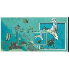 Wallis y Futuna - Hojas Yvert 8 ** Mnh Fauna. Peces