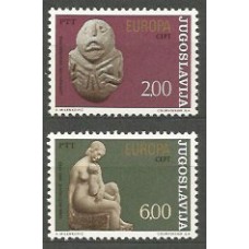 Tema Europa 1974 Yugoslavia Yvert 1438/9 ** Mnh