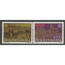 Tema Europa 1979 Yugoslavia Yvert 1663/4 ** Mnh