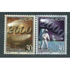 Tema Europa 2000 Yugoslavia Yvert 2822/3 ** Mnh