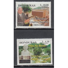 Honduras - Aereo 1999 Yvert 1000/1 ** Mnh Congreso nacional