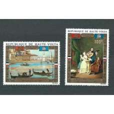 Alto Volta Aereo Yvert 100/1 ** Mnh  UNESCO