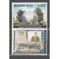 Honduras - Aereo 2000 Yvert 1004/5 ** Mnh Carlos Roberto Flores