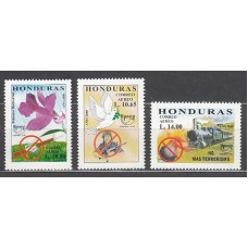 Honduras 2000 Upaep Yvert Aereo 1029/31 ** Mnh