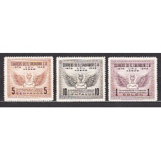 Salvador - Aereo Yvert 104/6 ** Mnh  UPU