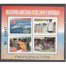 Honduras - Aereo 2006 Yvert 1305/8 ** Mnh Relacciones con Japón