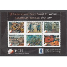 Honduras - Aereo 2007 Yvert 1313/8 ** Mnh Banco Central
