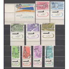 Israel - Aereo Yvert 18/27 ** Mnh