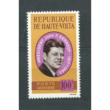 Alto Volta Aereo Yvert 19 ** Mnh   Kennedy