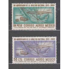Mexico - Aereo Yvert 209/10 ** Mnh