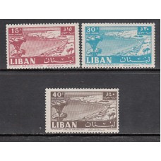 Libano - Aereo Yvert 217/9 ** Mnh