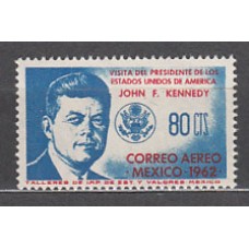 Mexico - Aereo Yvert 223 ** Mnh Personaje. John F. Kennedy