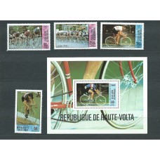 Alto Volta Aereo Yvert 229/32+Hb 17 ** Mnh  Olimpiadas de Moscu