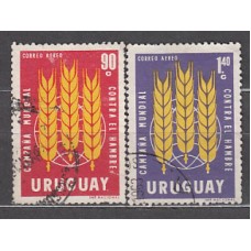 Uruguay - Aereo Yvert 248/9 usado