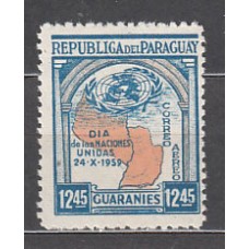 Paraguay - Aereo Yvert 253 ** Mnh Naciones Unidas