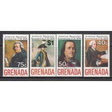 Grenada - Aereo Yvert 28/31 ** Mnh Independencia de EEUU