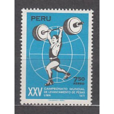 Peru - Aereo Yvert 305 ** Mnh Deportes