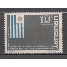 Uruguay - Aereo Yvert 306 usado