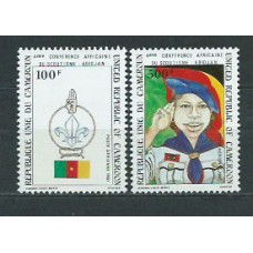 Camerun - Aereo Yvert 307/8 ** Mnh  Scoutismo