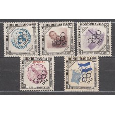 Honduras - Aereo 1964 Yvert 307/11 ** Mnh  Olimpiadas de Tokio