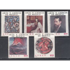 Mexico - Aereo Yvert 315/9 ** Mnh Arte