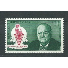 Alto Volta Aereo Yvert 32 ** Mnh  Winston Churchill