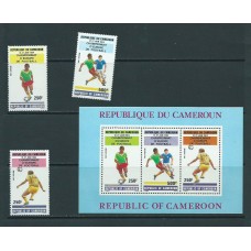 Camerun - Aereo Yvert 327/9+H.22 ** Mnh  Deportes fútbol