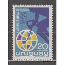 Uruguay - Aereo Yvert 348 ** Mnh Deportes. Ciclismo