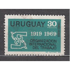 Uruguay - Aereo Yvert 352 usado
