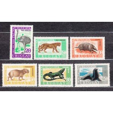 Uruguay - Aereo Yvert 360/5 ** Mnh Fauna