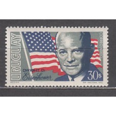 Uruguay - Aereo Yvert 368 ** Mnh Personaje. Eisenhower