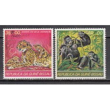 Guinea Bissau - Aereo Yvert 37/8 ** Mnh  Fauna