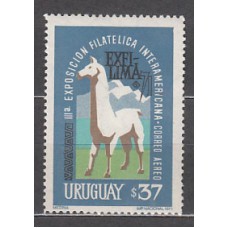 Uruguay - Aereo Yvert 378 ** Mnh Exposición Filatelica