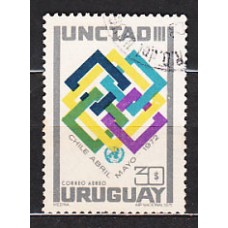Uruguay - Aereo Yvert 387 usado  Naciones Unidas