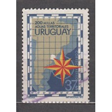Uruguay - Aereo Yvert 389 usado