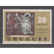 Uruguay - Aereo Yvert 390 ** Mnh Navidad