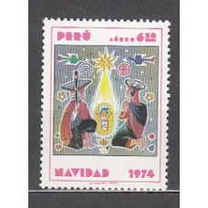 Peru - Aereo Yvert 392 ** Mnh Navidad