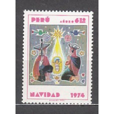 Peru - Aereo Yvert 392 ** Mnh Navidad