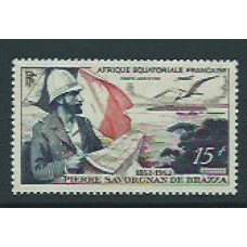 Africa Ecuatorial Aereo Yvert 55 ** Mnh