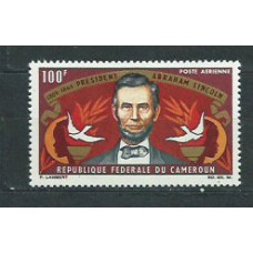 Camerun - Aereo Yvert 64 ** Mnh  Abrahan Lincoln