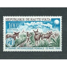 Alto Volta Aereo Yvert 64 ** Mnh  Fauna