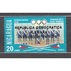 Nicaragua - Aereo Yvert 886 ** Mnh Deportes