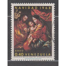 Venezuela - Aereo Yvert 957 usado  Navidad