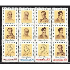 Venezuela - Aereo Yvert 980/91 ** Mnh Personajes