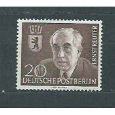 Alemania Berlin Correo 1954 Yvert- 103 * Mh Personaje