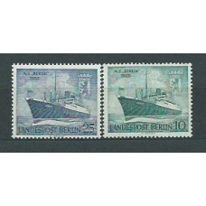 Alemania Berlin Correo 1955 Yvert 111/12 * Mh Barcos